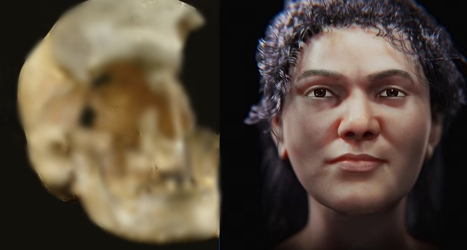 Kết quả là các chuyên gia tạo ra hình ảnh sống động về Zlatý kůň - người phụ nữ có mái tóc xoăn sẫm màu và mắt nâu.