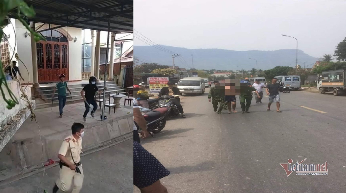 CSGT dung sung khong che ke ngao da chem nguoi va xe dien loan