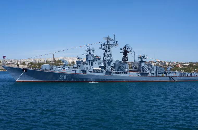 Chiến hạm Smetlivy thuộc lớp tàu khu trục Project 61 (NATO định danh là Kashin) thiết kế và chế tạo dưới thời Liên Xô, được khởi đóng từ năm 1960 với tổng cộng 25 chiếc được sản xuất. Dưới thời Liên Xô, lớp tàu được xếp vào kiểu "tàu bảo vệ" hoặc tàu chống ngầm cỡ lớn" hoặc tàu tên lửa cỡ lớn".