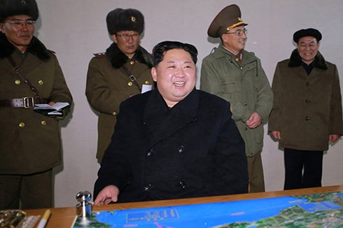 Nhà lãnh đạo Triều Tiên Kim Jong-un. Ảnh: KCNA.