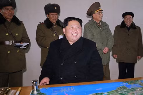 Nhà lãnh đạo Triều Tiên Kim Jong-un. Ảnh: KCNA.