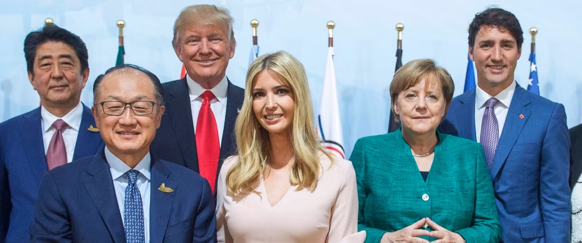 Cô Ivanka Trump và các nhà chính trị nổi tiếng thế giới.