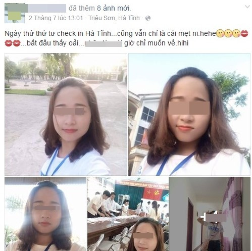 Ban be thuong tiec nu giam thi 9X bi sat hai