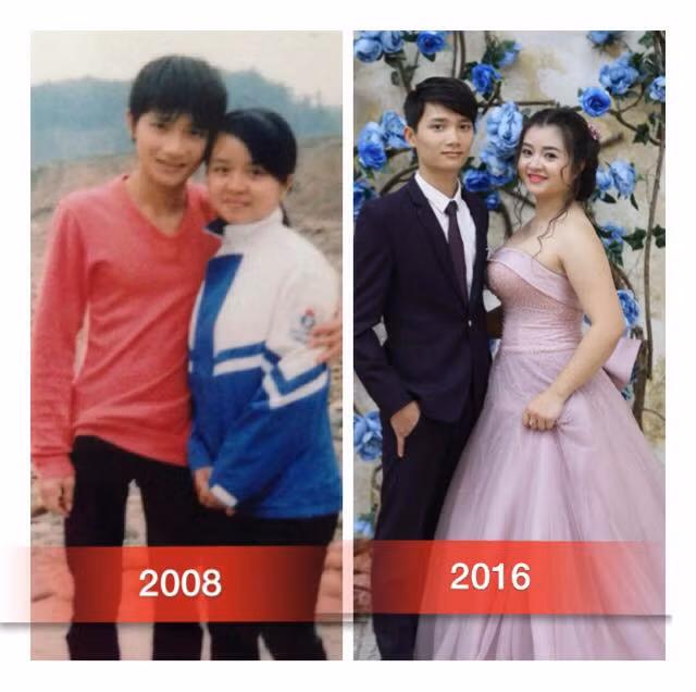 Mối tình lâu năm của cặp đôi ở Lào Cai vừa đơm hoa kết trái. 8 năm - con người đã có nhiều thay đổi nhưng tình yêu mà họ dành cho nhau thì không hề đổi thay.