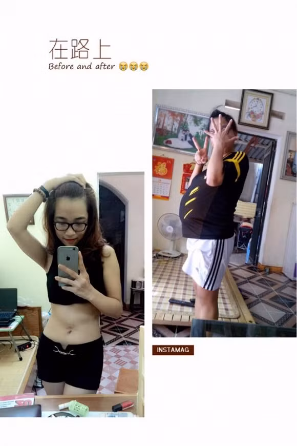 Qua những hình ảnh này, chúng ta có thể thấy được sự hy sinh vĩ đại của người mẹ.