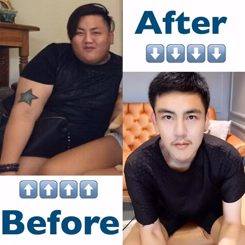 Chỉ khi sức khỏe của anh ngày một tồi tệ hơn, anh chàng mới giật mình nhận ra tác hại của việc ăn uống vô độ.