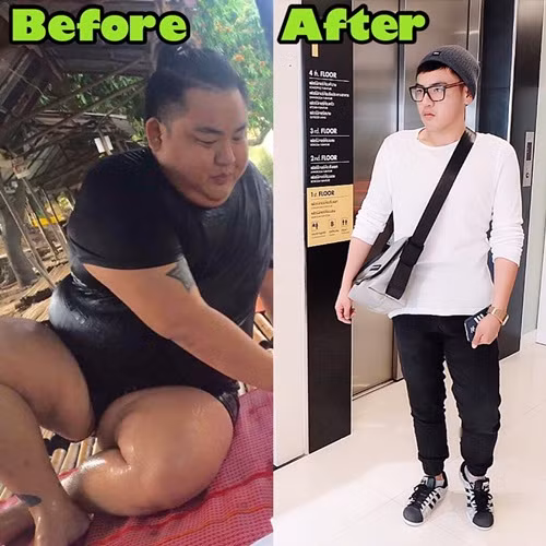 Theo chàng hot boy này chia sẻ, giảm cân thực sự là một cuộc đấu tranh không biết mệt mỏi, không thể thỏa hiệp. Trước đây, anh chàng rất thích ăn, đặc biệt là khi chán nản, anh chàng thường tìm đến đồ ăn để an ủi chính mình. Dần dần, Phoblux Tanapat Techagunya luôn tìm được cái cớ để ăn uống. Chính thói quen ăn uống vô độ của Phoblux Tanapat Techagunya đã khiến anh chàng mắc bệnh béo phì, đi lại khó khăn, quần áo rất khó mua, khó chọn.
