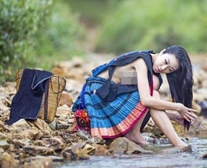 Bất chợt, một ngọn núi tại Quảng Tây, Trung Quốc tấp nập tiếp đón hàng ngàn lượt khách du lịch dạo gần đây. Tất cả là nhờ của bộ tộc thiểu số toàn thiếu nữ xinh xắn này.