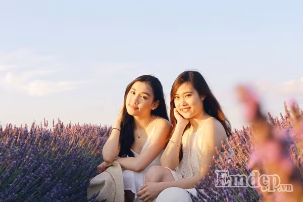 Bộ ảnh được cô nàng ghi lại trong chuyến đi thăm đồi hoa lavender tại Valensole, miền nam nước Pháp. Hiện tại lavender khu vực này đang bắt đầu bước vào mùa nở rộ nhất trong năm. Các luống hoa thẳng tắp đều đã bung nở một màu tím biếc bất tận đến cuối chân trời khiến ai một lần bắt gặp cũng ngẩn ngơ.