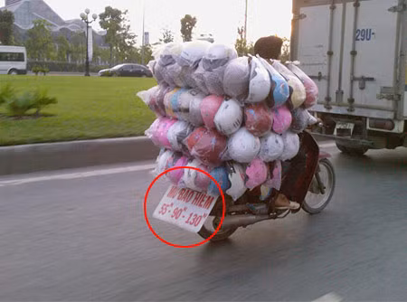 Quảng cáo bán hàng quá chuẩn.