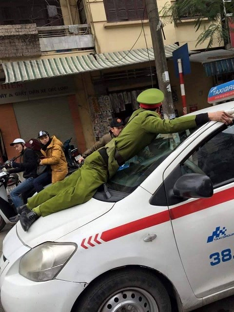 Hình ảnh hiện trường vụ việc. Ảnh: Pháp luật VN.