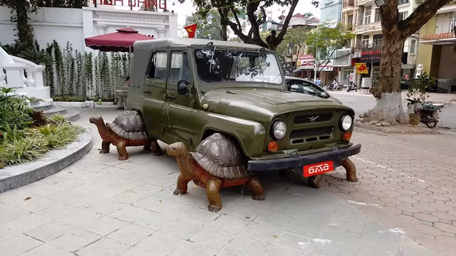 Bánh xe đâu rồi?