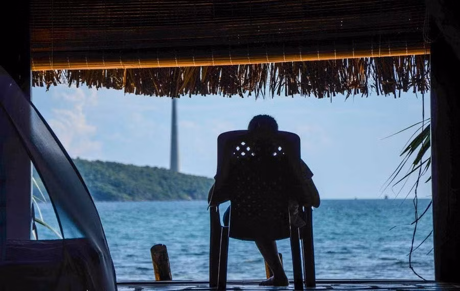 Phong cảnh xung quanh thực sự quá đẹp.