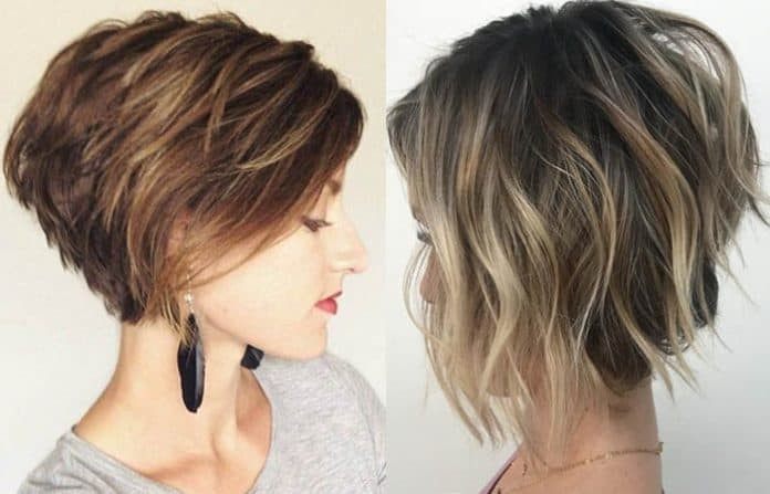 Kiểu tóc bob lộn xộn này rất phù hợp với những cô nàng cá tính, năng động.