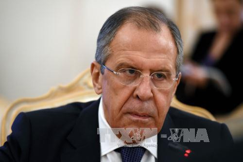Ngoại trưởng Nga Sergei Lavrov tại một cuộc họp ở thủ đô Moskva ngày 27/11.