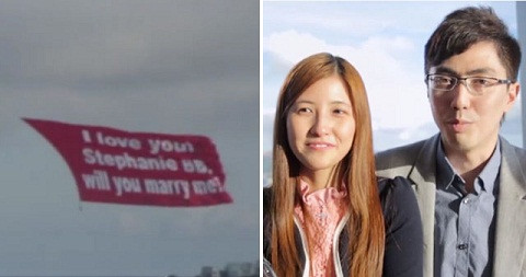 Chi hơn 1 tỉ thuê trực thăng để cầu hôn: Một người đàn ông sống tại Hồng Kông đã chi 400.000 đô la Hồng Kông (hơn 1 tỉ VNĐ) để có màn cầu hôn ấn tượng với bạn gái. “Nhiều người nói rằng thật điên rồ khi làm ra những chuyện này. Nhưng cô ấy chưa bao giờ đòi hỏi thứ gì từ tôi, nhưng cô ấy luôn muốn nhận được màn cầu hôn thật đáng nhớ”, đại gia Hồng Kông chia sẻ.