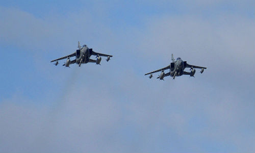 Chiến đấu cơ Tornado của Anh tham gia chiến dịch không kích IS tại Syria.