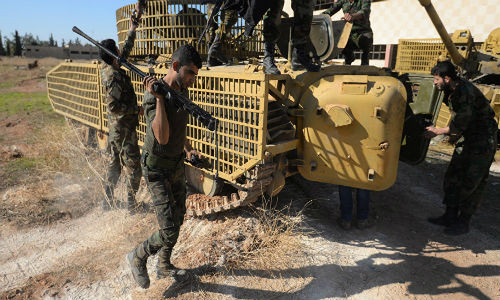 Quan doi Syria gianh loat khu chien luoc tu IS tai Aleppo