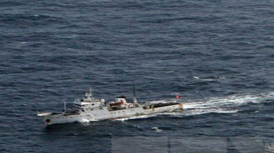 Tàu tuần tra Trung Quốc.