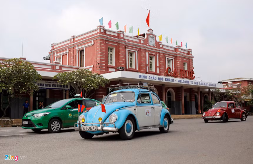 cho đến ga Huế… để mọi người yêu xe được thưởng lãm.