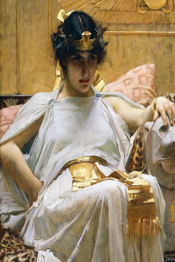Chính nhờ nhan sắc mỹ miều cộng thêm sự thông minh hơn người, Nữ hoàng Cleopatra đã khiến hoàng đế Caesar và tướng quân Antony yêu say đắm.