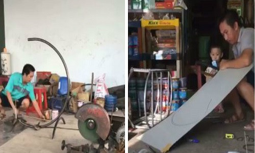 Lam do choi cho con gai, nguoi dan ong duoc goi “ong bo cua nam“