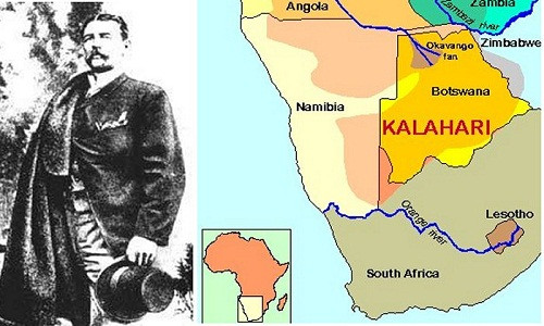 Thành phố cổ ẩn mình ở sa mạc Kalahari từng được Guillermo Farini (Canada) đề cập đến trong cuốn sách "Through the Kalahari Desert".