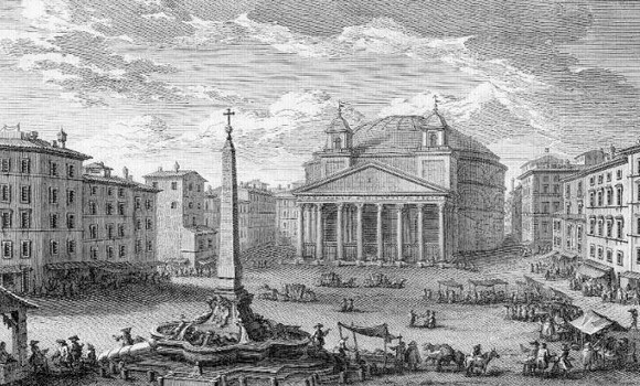 Rất nhiều công trình nổi tiếng thế giới được xây dựng theo kiến trúc đền Pantheon ở Rome như đền Pantheon ở Paris, Santa Maria del fiore ở Florence...