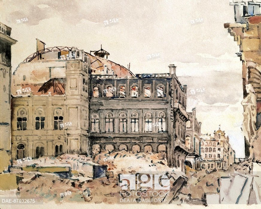 Vợ của Rudolf Seidemann là một trong những người may mắn sống sót trong vụ ném bom kinh hoàng ở thành phố Vienna nhớ lại rằng có ít nhất 300 người trú bom với bà.