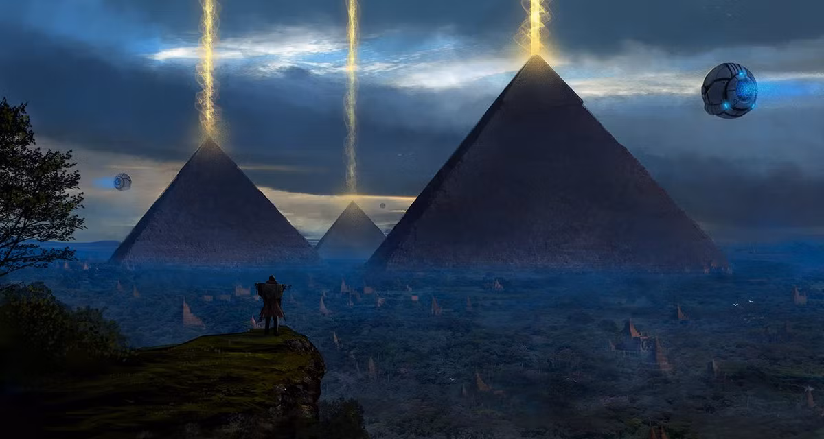 Các vòng tròn lửa xuất hiện trên cao và di chuyển về phía Nam trước khi hoàn toàn biến mất.