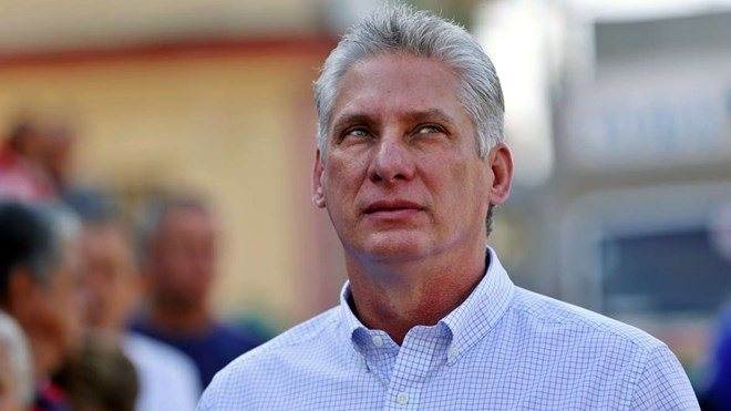 Tân Chủ tịch Cuba Miguel Diaz-Canel Bermudez. Ảnh: REUTERS.