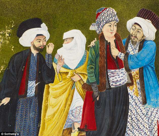 Cuốn sách chép tay gồm có 209 trang, trong đó có 85 bức vẽ mô tả lại những cuộc truy hoan của một người đàn ông, có lẽ cũng thuộc dạng “dân chơi” của đế chế Ottoman.