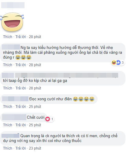 Chị em cười như được mùa trước tác dụng phụ của màn giả say quyến rũ chồng.