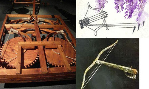 Đáng chú ý là bẫy ám khí được bố trí trong lăng mộ của Tần Thủy Hoàng. Người ta thiết kế bẫy nỏ tự động có khả năng sát thương cao.