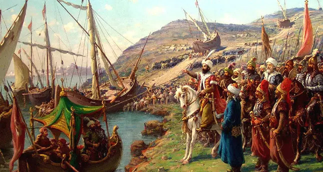 Do vậy, quân đội của đế chế Byzantine ở thủ đô Constantinople bị lực lượng Ottoman tấn công từ nhiều phía.