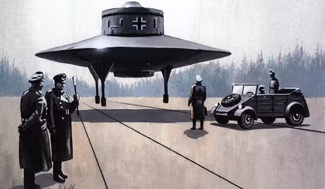 Nguyên do là vì Đức quốc xã thất bại trong Chiến tranh thế giới 2 khiến cho siêu vũ khí bí mật của Hitler chưa được hoàn thiện.