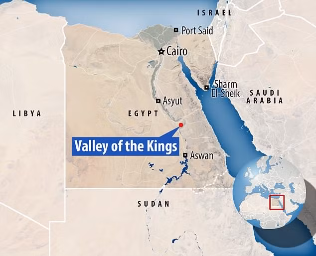 Tại đây, các nhà khảo cổ đã khai quật một địa điểm được cho là lối vào ngôi mộ hoàng gia Ai Cập.