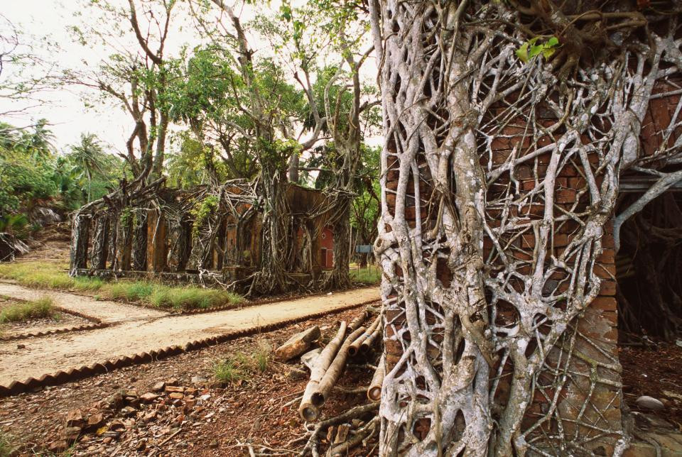 Trước khi bị bỏ hoang, đảo Ross từng là địa điểm đặt trụ sở chính quyền Anh ở khu vực biển Andaman.