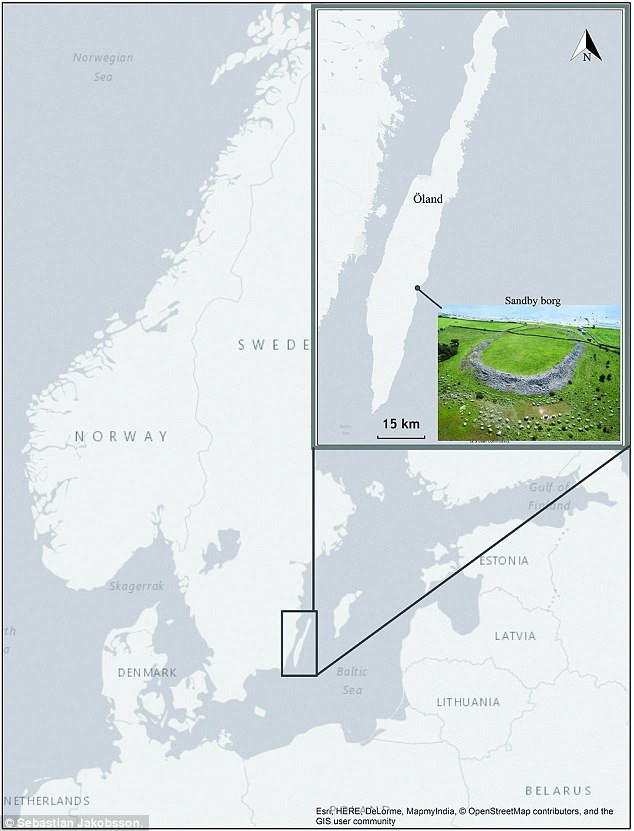 Hòn đảo Oland chưa từng bị đế chế La Mã kiểm soát và người dân trên đảo cũng không phải người La Mã.