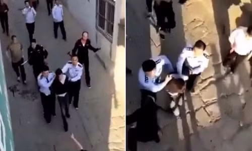 Cảnh sát bắt giữ đối tượng.