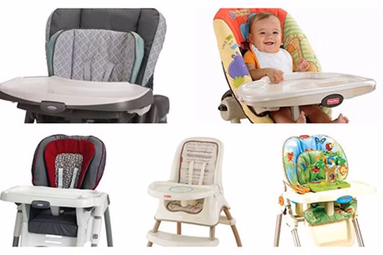 Có những loại ghế đắt đỏ cho bé, giá từ vài chục đến vài trăm USD.