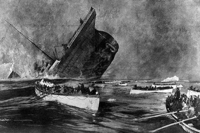 Cụ thể, vào ngày 15/4/1912, tàu Titanic chở 2.224 hành khách và thủy thủ đoàn trong chuyến hải hành từ Anh đến Mỹ thì đâm vào tảng băng trôi dẫn đến chìm tàu.