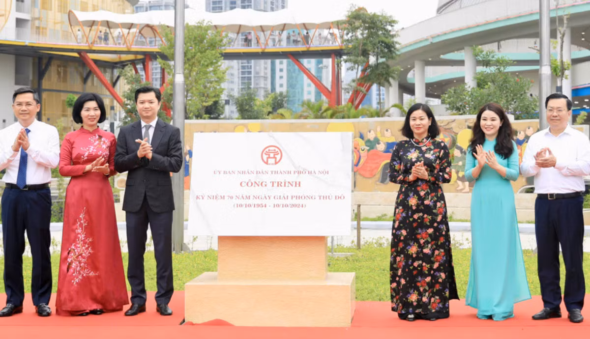 Ha Noi khanh thanh Cung Thieu nhi hon 1.300 ty dong