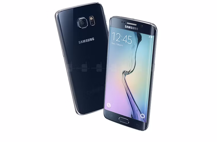  Samsung Galaxy S6 Edge: Tất nhiên, Galaxy S6 Edge không thể nằm ngoài danh sách những mẫu smarphone phá cách này. S6 Edge vẫn giữ lại ý tưởng thiết kế của Note Edge, nhưng thay vì chỉ một cạnh cong thì lần này là hai cạnh cong ở hai bên.