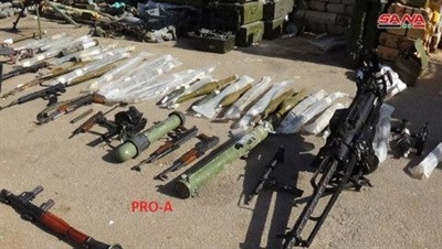 Dù không được nhắc đến nhưng theo hình ảnh được công bố cho thấy, một số lượng nhỏ súng nhiệt áp chân không RPO-A Shmel do Nga sản xuất cũng có mặt trong số vũ khí bị thu giữ này. Tuy nhiên, hiện cả SAA và Nga vẫn chưa có bất cứ thông tin chính thức nào về vụ việc này.