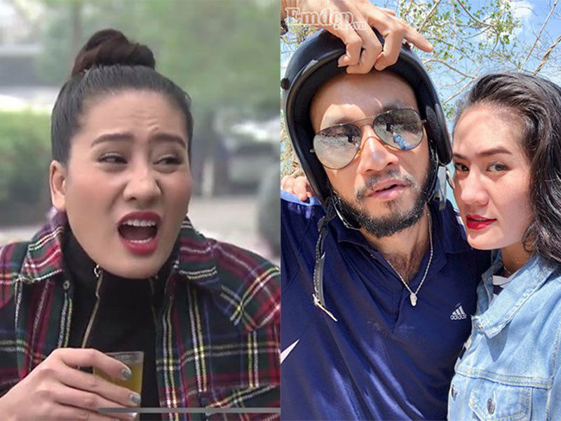 Giống Hoàng Yến, khi đóng “Về nhà đi con”, Minh Cúc cũng hạnh phúc bên nửa kia của mình khi hẹn hò Nguyễn Ngọc Thanh - trưởng nhóm nhảy C.O Crew. Ảnh: Em đẹp