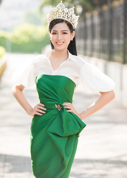 Nàng hoa hậu hiện tại vẫn nỗ lực hoàn thiện bản thân.