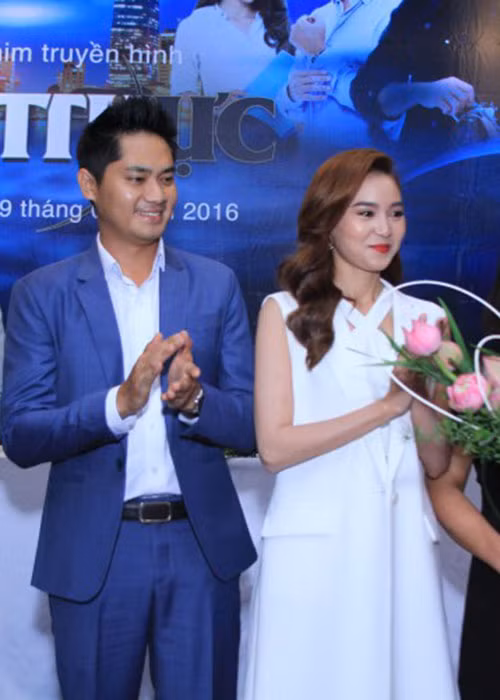 Năm 2017, Minh Luân bất ngờ chia sẻ, Ninh Dương Lan Ngọc trả nhẫn cầu hôn vì muốn tập trung cho sự nghiệp. Ảnh: Tiếp thị gia đình