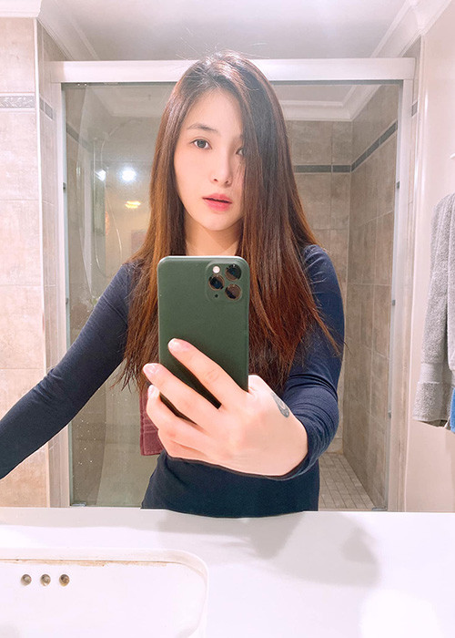 Nữ ca sĩ dần quen với cuộc sống ở Mỹ.