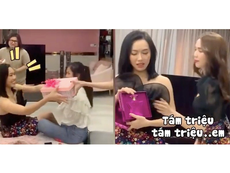 Ngọc Trinh từng tặng Diệu Nhi chai nước hoa 8 triệu.